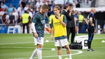 Kroos y Modric, titulares en