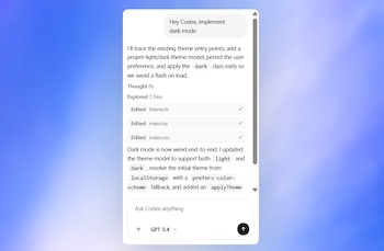 Gracias al vibe coding, se pueden crear apps en minutos. (OpenAI)