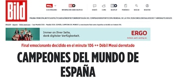 La reacción del medio Bild