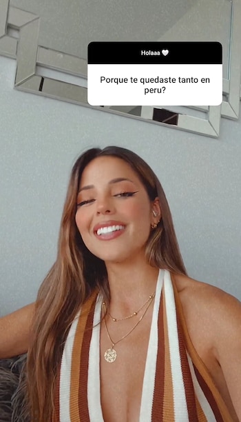 Luciana Fuster cuenta cuánto tiempo