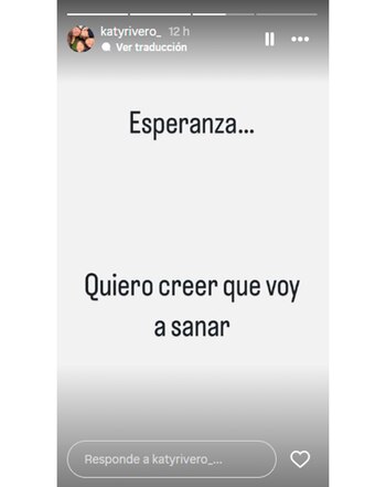 El crudo relato de Katy