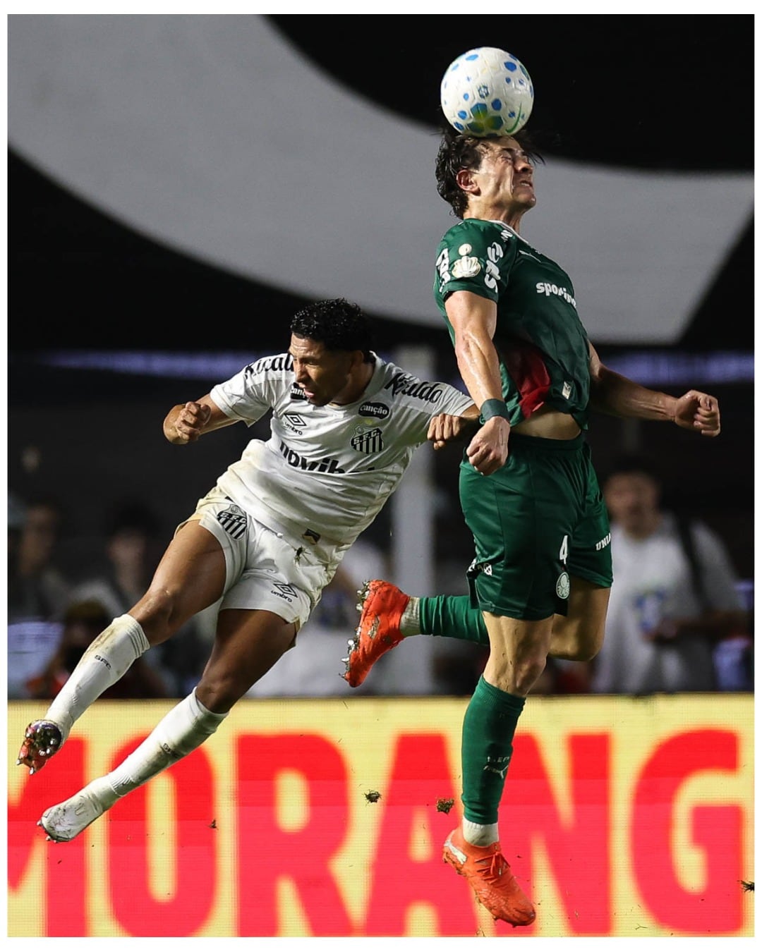 El Santos quedó eliminado ante Palmeiras por un 3-0 global en la Copa de Brasil (Instagram: @palmeiras) Fotógrafo: Cesar Greco