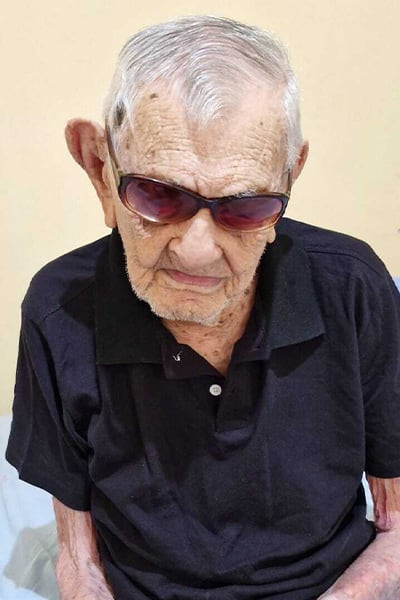 João Marinho Neto recibió la confirmación como el hombre más longevo del mundo en noviembre de 2024 (Créditos: LongeviQuest)