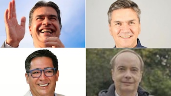 Los principales candidatos: Jorge "Coqui"