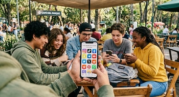 El proyecto de ley 25.336, impulsado por la diputada María Marta Carballo, establece controles estrictos para plataformas con interacción social. (Visuales IA)