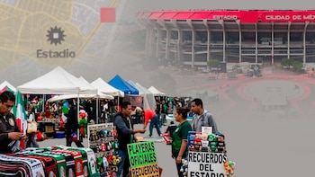 Retos y cómo operan los vendedores ambulantes del Estadio Azteca ante el “último kilómetro”