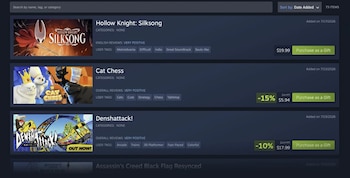 Steam también permite enviar juegos a otras regiones.