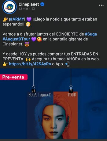 Cineplanet anuncia la preventa de