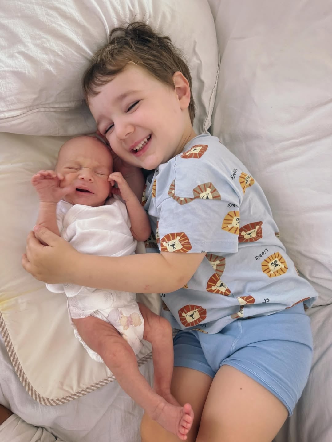 Nació Rufino, el segundo nieto de Benito Fernández (Instagram)