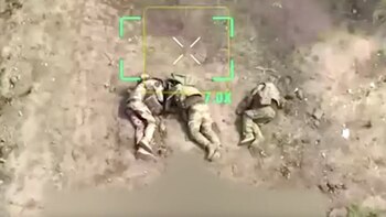 Imágenes de un dron muestran