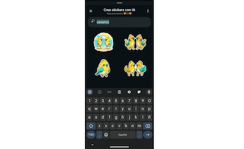 WhatsApp genera varios stickers al