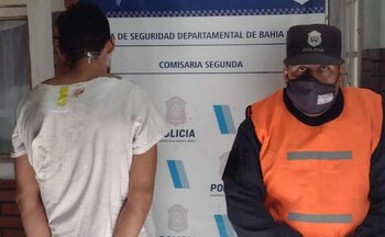Walter Sebastián Rawson al ser detenido por abuso sexual en 2021