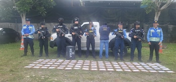 Un joven de 23 años fue detenido durante la operación antidrogas. (FOTOS: Policía Nacional)