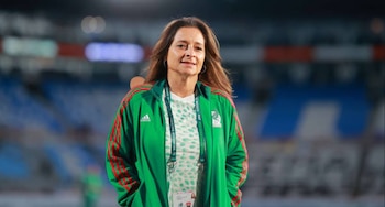 Andrea Rodebaugh confirmó la candidatura mexicana y habló también del objetivo de conseguir la clasificación al Mundial de Brasil 2027 y a los Juegos Olímpicos de Los Ángeles 2028.