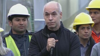 Horacio Rodríguez Larreta el día