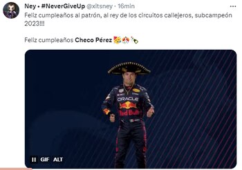 Mensajes de felicitación a Sergio