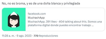 Hubo personas que consideraron que