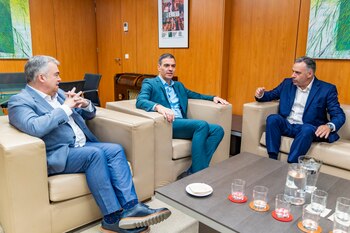 El secretario general del PSOE,