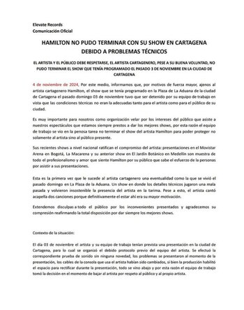 Respuesta de Hamilton - crédito