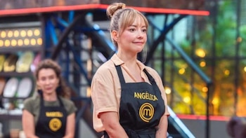 En el segundo reto de eliminación de la temporada, Angélica Blandón presentó una pierna pernil con arracacha y una salsa BBQ dulce. El jurado no se mostró convencido con el resultado y eso le costó abandonar el formato - crédito Canal RCN