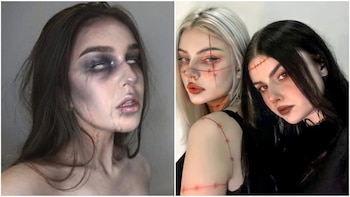 maquillaje halloween mexico (Pinterest)