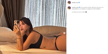 La publicación de Wanda Nara