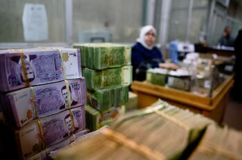 El PIB de Siria cayó