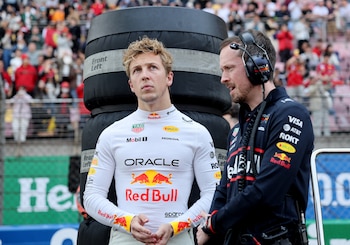 Liam Lawson tomó el lugar