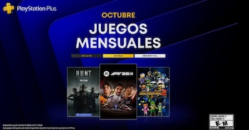 Juegos gratis de PlayStation Plus de octubre de 2026.