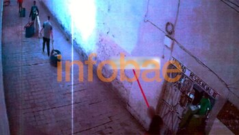 La secuencia registrada por las