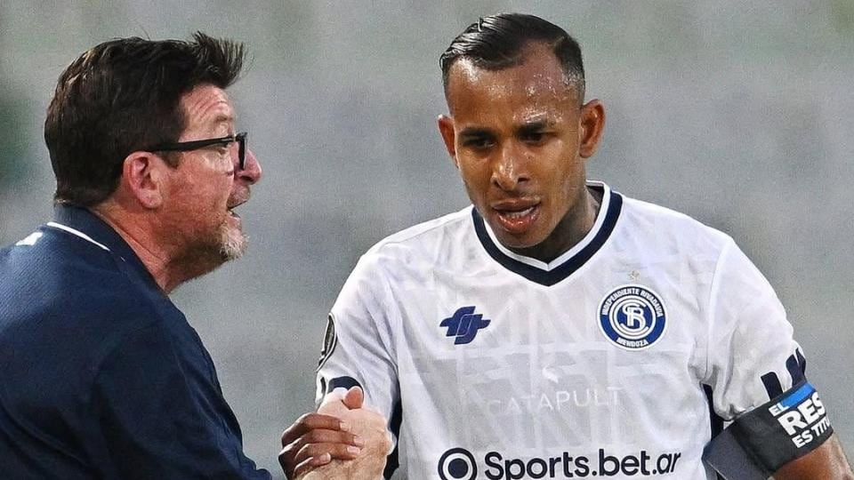Independiente Rivadavia liberó a Sebastián Villa para sumarse a las prácticas de la selección Colombia - crédito @libertadores/Instagram