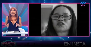 Melcochita habría pagado al contado su nuevo departamento, pero sus hijas cuestionan que esté a nombre de Heydi. Captura: Magaly TV La Firme.