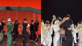 Tini Stoessel sorprendió en Salta al subir a un trabajador de limpieza al escenario para bailar con ella