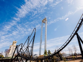 Atracción Batman Gotham City Escape del Parque Warner de Madrid. (Warner)