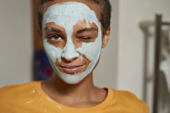 Cinco mascarillas caseras de gelatina