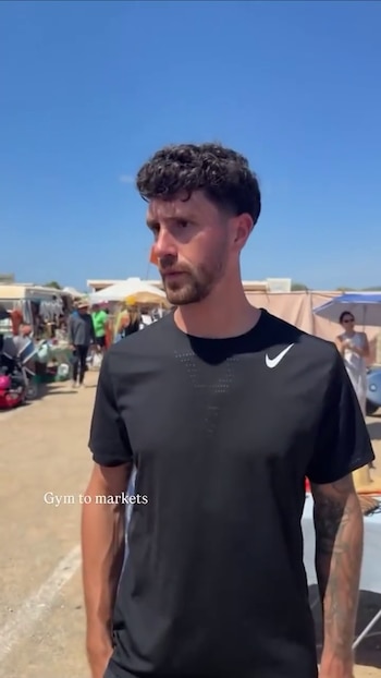 As férias de Marco Senesi em Ibiza