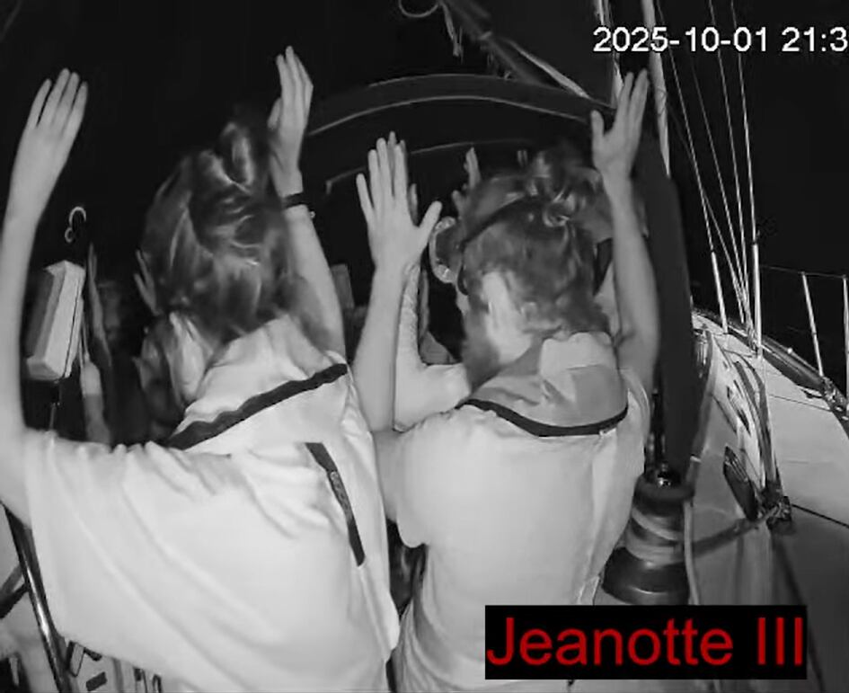 La Armada israelí intercepta el 'Jeanotte III' (@GlobalSumudFlotilla)