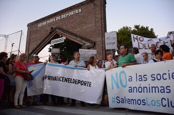 Una protesta por las SAD