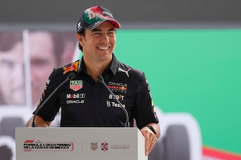 El mexicano Sergio 'Checo' Perez