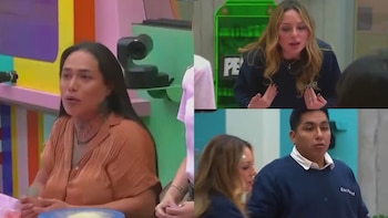 “Las Hienas” se rompen: Karina Torres, Gema Garoa y Ese Pérez pelean por comida tras la subasta en LCDLF