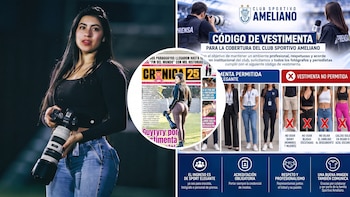 La acusación que alimenta el escándalo por el código de vestimenta que publicó un club de Paraguay y apuntó contra una fotógrafa
