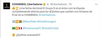 La Conmebol, mediante la red
