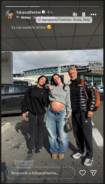 La llegada de la familia