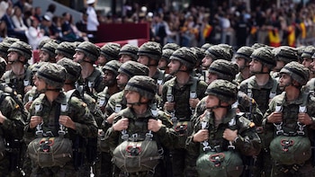 España tiene menos militares que