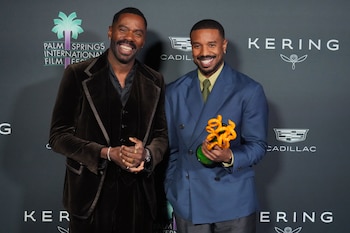 Colman Domingo, a la izquierda,