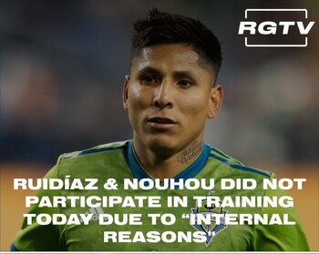 Raúl Ruidíaz no se reportó