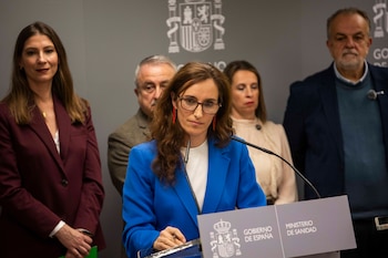La ministra de Sanidad, Mónica