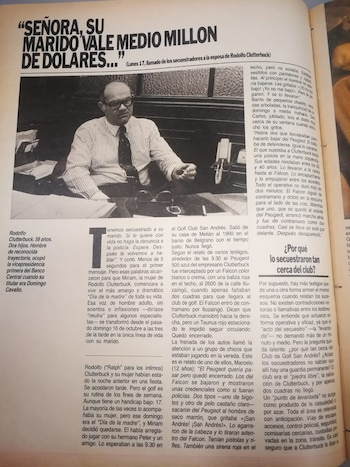 El secuestro de Rodolfo Clutterbuck