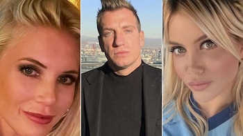 Se conoció la reacción de Daniela Christiansson al ver el beso entre Maxi López y Wanda Nara en su serie vertical