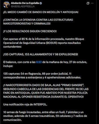 Abelardo de la Espriella - crédito @ABDELAESPRIELLA/X